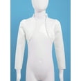 thumbnail image 3 of TiaoBug Wedding Flower Girls Shurg Bolero Cardigan Long Sleeve Princess Dress Cover-Up 3-12 White 10, 3 of 7