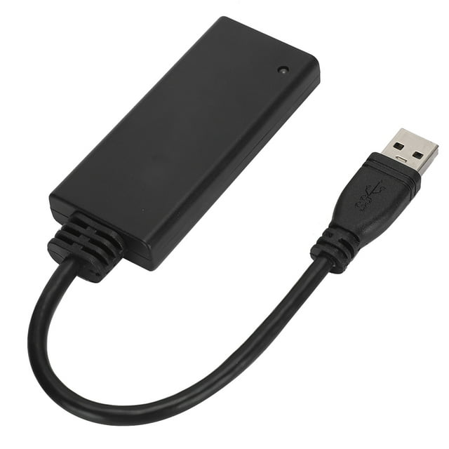 Adaptador Bling Bling convertidor de audio y video USB 3.0 a HDMI 1080P HD Negro USB3.0