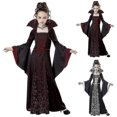 thumbnail image 1 of Vampire Costume Children Girls Halloween Carnival Party Performance Costume, 1 of 2