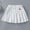 White, variant on CHUOU Toddler Little Kid Baby Girl Skorts Skirts For Girls Flared Plain Pleated Skater Skirt Sport Skirt