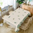 thumbnail image 6 of Tchckioa Boho Tablecloth,60x102 Inch Rectangle Waterproof Table Cloths for Kitchen Dining Beige and Green, 6 of 6