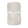 thumbnail image 5 of Woven Paths White Quilted Stripe Lightweight Cotton Throw Blanket, 50" x 60", 5 of 12