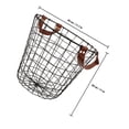 thumbnail image 2 of SEWACC Firewood Rack Brackets Iron Firewood Storage Basket Assorted Color 1Pcs, 2 of 8