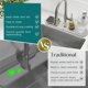 thumbnail image 5 of Kitchen Sink Protector Mat, Diatomaceous Earth Stone Quick Drying Mat for Kitchen Counter, Super Absorbent, Prevents Moisture Buildup, 5 of 6