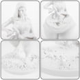thumbnail image 2 of Creative Woman Figurine Carving Woman Fitness Lady Statue Ornament Resin Craft, 2 of 4