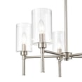 thumbnail image 3 of Millennium Lighting  Chastine Chandelier Light Fixture Brushed Nickel 5 5 Light Brushed Nickel, 3 of 5