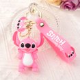thumbnail image 1 of Disney Lilo Stitch Keychain Stitch Action Figure Keychains Pendent Ornament Dolls Collection Model Stitch Toys For Kids Gift, 1 of 7