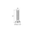 thumbnail image 2 of Uxcell 8#-32x3/4" Flat Head Machine Screws Phillips 304 Stainless Steel Bolts 50 Pack, 2 of 5