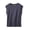 Navy, variant on Antinious Women Round Neck Sleeveless Ruffle Style Versatile Comfortable Tank Tops