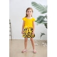 thumbnail image 2 of Toddler Girls Outfits Summer Clothes Yellow Tops and Sunflowe Print Shorts Set Size 18-24Months 2T/703, 2 of 7