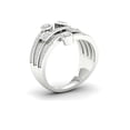 thumbnail image 2 of 5/8Ct TDW Diamond 10k White Gold Fashion Ring (I-J, I2), 2 of 5
