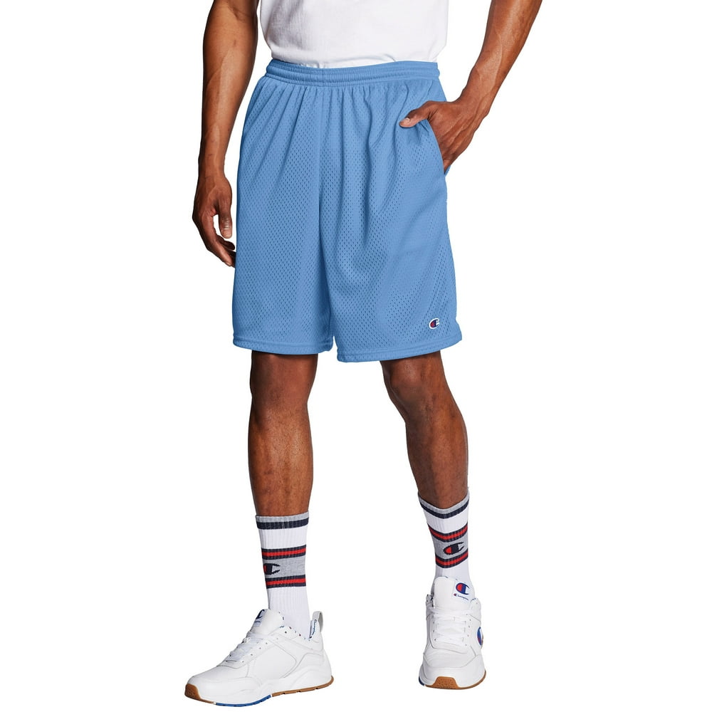 champion long mesh shorts