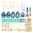 thumbnail image 1 of 370 Piezas de Kits de Atrapasueños de Cristal, Candelabro Colgante, Piezas de Prismas de Cristales, Colgantes para Hacer Arcoíris, Cuentas de Atrapasoles DIY, 1 of 5