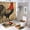 style-194, variant on 4 Pcs Shower Curtain Sets Rug Toilet Lid Cover And Non-Slip U Shape Mat Small Chicks Durable And Waterproof Easter Day Cute Chick for Bathtub Decor