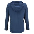 thumbnail image 3 of Women's Cutter & Buck Navy New York Yankees Stars And Stripes Coastline Epic Comfort Eco Recycled Hoodie Raglan Long, 3 of 3