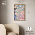 thumbnail image 5 of Art Remedy Blush Abstracts Canvas, 16" x 24", Gold Frame, Smooth Metallic Drift I, 5 of 7