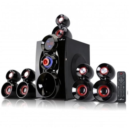 5.1 Channel Surround Sound Bluetooth Speaker System with 6.5 in. Amplifier  Red price history on PriceWatchPro