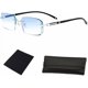 thumbnail image 1 of gafas de lectura ajuste automático gafas inteligentes azules gafas multifuncionales para hombres y mujeres, 1 of 7