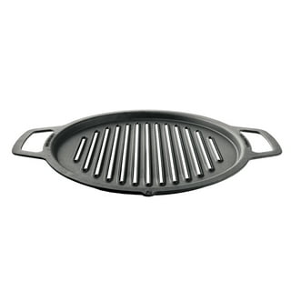 Cast Iron Round Grill Pan With Holes 10.25-In - Accessories, Grill Zone