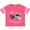 Football Pink and White, variant on Inktastic Stealin' Your Heart Cute Raccoon Boys or Girls Toddler T-Shirt