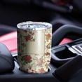 thumbnail image 4 of 30oz Pioneer Flower Tumblers Stainless Steel Tumbler with Lid and Straw,Vacuum Insulated Double Wall Travel Tumbler Cups Mug with Cleaning Brush for Coffee,Tea, 4 of 7