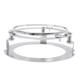 thumbnail image 2 of 5.75in Headlamp Mount Bracket Ring, Easy Installation Round Headlight Mounting Bracket  for Most Motorcycles Cars, 2 of 7