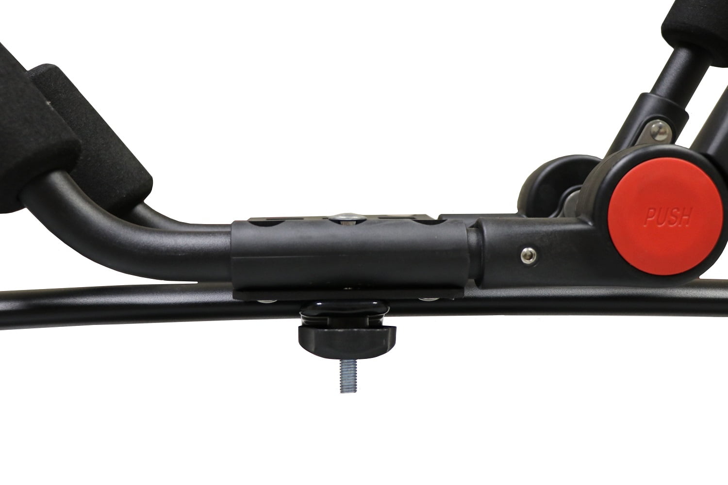 BrightLines Folding Kayak Roof Rack, a Set of Two Foldable Kayak Roof Rack Carrier for Kayaks, Canoe, SUP (Mounts on Car SUV Roof Crossbars)