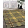thumbnail image 3 of Ahgly Company Machine Washable Indoor Rectangle Transitional Dark Brown Area Rugs, 6' x 9', 3 of 7