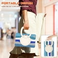 thumbnail image 5 of Galaxy Tab A 8.0 Case for Kids, Heavy Duty Hybrid Shockproof Stand Anti Scratch Rotating Kickstand Protection Case with Hand Shoulder Strap Case for Galaxy Tab A 8.0 inch 2019 SM-T290/T295/T297, 5 of 7