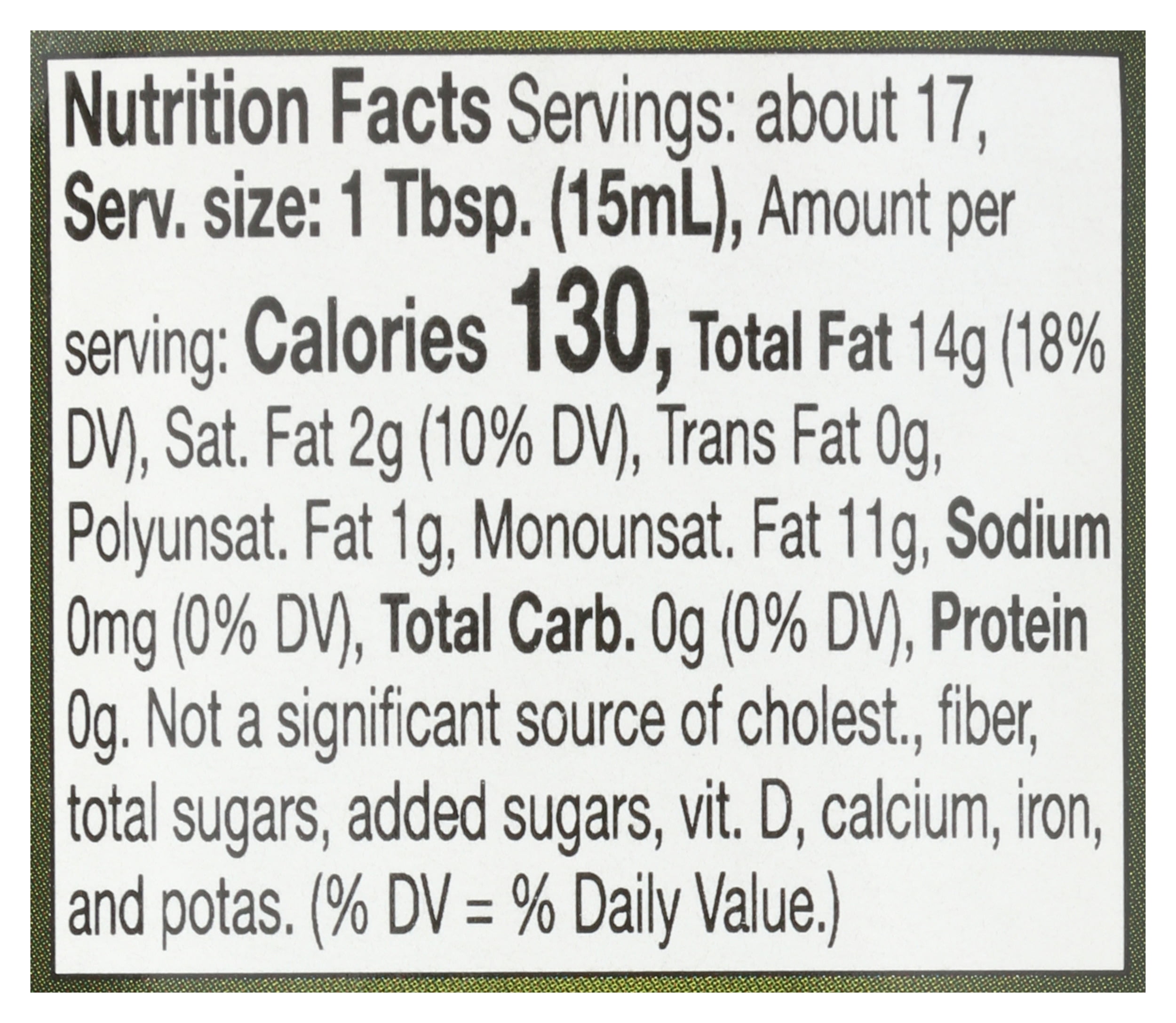 Pack of 12, Davinci Extra Virgin Olive Oil, 8.45 oz