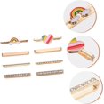thumbnail image 4 of HUGFEGWE 16 Pcs Strap Decorative Ring Watch Band Silicone Wristband Rubber Strap Charms Decorative Rings Watch CJB91-27469, 4 of 9