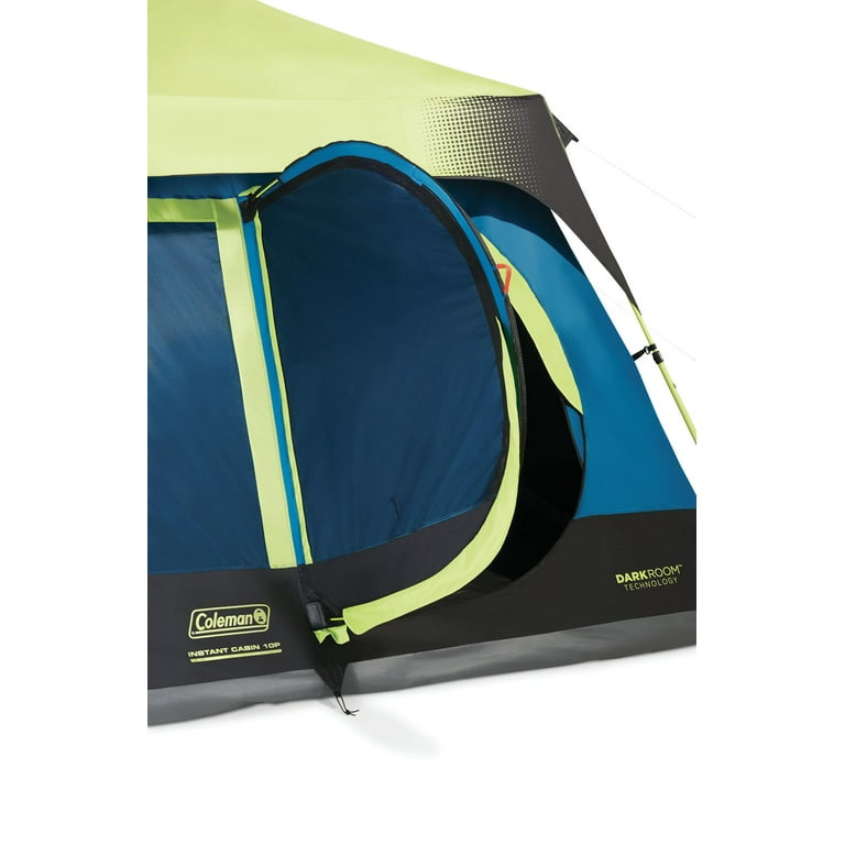 Coleman 10-Person Dark Room Instant Cabin Tent with Rainfly