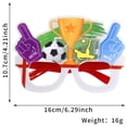 thumbnail image 2 of Popular!Accesorios de refuerzo,gafas con temática de fútbol,artículos para aficionados,monturas de gafas para fotografía, 2 of 3