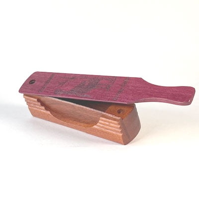 Purple Heart & Mahogany Grand Slam Custom Box Turkey Call"
