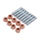 thumbnail image 4 of 8 Set de Colector Flange Tuercas Tuercas para Golf 74 - 97 Piezas de Automóviles, 4 of 7