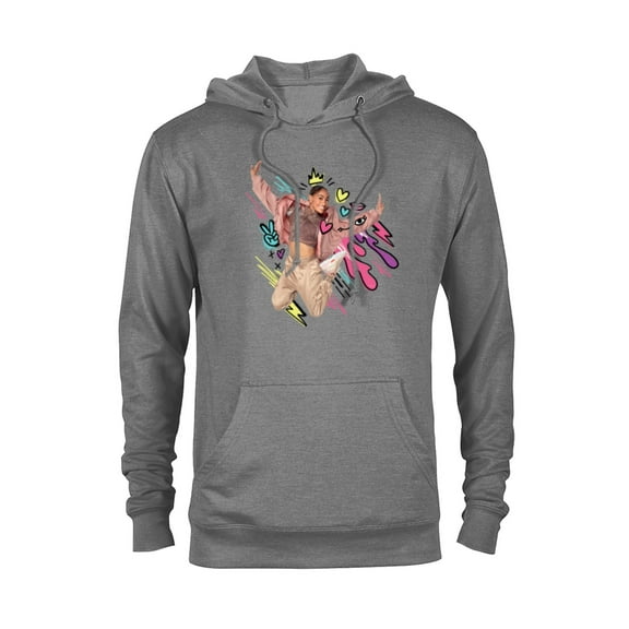 Disney Sneakerella El and Kira King Jump - Pullover Hoodie for Adults - Customized-Graphite Heather