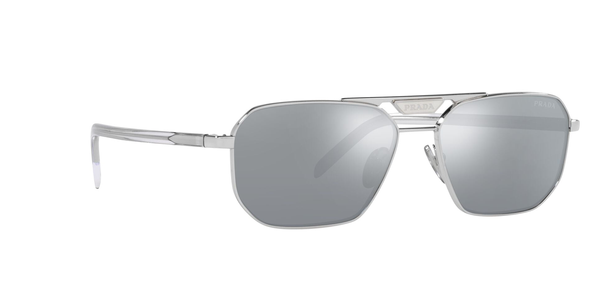 ?️ New Prada PR58YS 1BC02R Sunglasses - Silver Frame Prada PR B52S 1BC80K Sunglasses Silver for Woman – LookerOnline main image 3