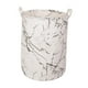 thumbnail image 5 of Cesto de ropa portátil, bolsa de almacenamiento, , organizador de fácil transporte, cesto de lavandería Oxford para baño, hogar, dormitorio, Blanco Macarena Contenedor de cesta de almacenamiento, 5 of 8