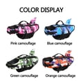 thumbnail image 4 of Promotion!Chaleco salvavidas de verano para mascotas, suministros para mascotas de camuflaje, traje de baño para perros, chaqueta de seguridad, 4 of 7