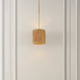 thumbnail image 2 of SAFAVIEH Saija Natural Paper Pendant Light with Natural Paper Shade, 2 of 8