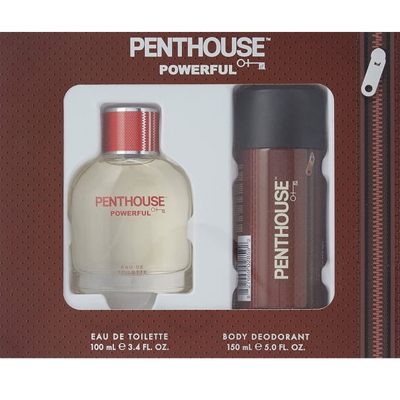 Penthouse Powerful Cologne Gift Set for Men, 2 Pieces