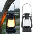 thumbnail image 1 of Lanterne Vintage LED, Lampe de Camping Extérieure à Intensité Variable Progressive, Lanterne Décorative Multifonctionnelle Rechargeable, Lanterne Ouragan Vintage pour Camping Intérieur Extérieur Jardin, 1 of 7