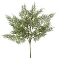 thumbnail image 5 of 6pc Vinyl Juniper Cedar Greenery Stems - for Winter/Christmas Decor - Factory Direct Craft, 5 of 5