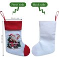 UrbanMingle 12 Pack Mini Christmas Stockings, 9 Inch Small Christmas