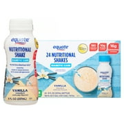 Equate Diabetic Care Nutritional Shakes, Vanilla, 8 fl oz, 24 Count