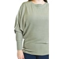 thumbnail image 4 of Blusa con manga kimono Roman Fashion /Tallas Extras, 1041 (Verde militar) verde 42, 4 of 6