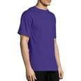 thumbnail image 2 of Hanes Men's and Big Men's Authentic Short Sleeve Tee, up to Size 6XL, 2 of 5