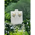 thumbnail image 3 of 14K Yellow Gold Dolphin Huggies Earrings Jewelry Womens Gifts Aretes Mujeres, 3 of 8