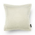 thumbnail image 2 of Phantoscope Bohemian Series Crochet Decorative throw pillow, 18"x 18", Offwhite, 2 pack, 2 of 4