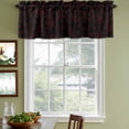 thumbnail image 4 of 2 Pack Valances for Windows, Red Black Bicycles Window Valances for Living Room/Bedroom/Bathroom, Hand-drawn Vehicle Modern Art Light Filtering Kitchen Curtain Valance Window Treatment 42"W x12" L, 4 of 9